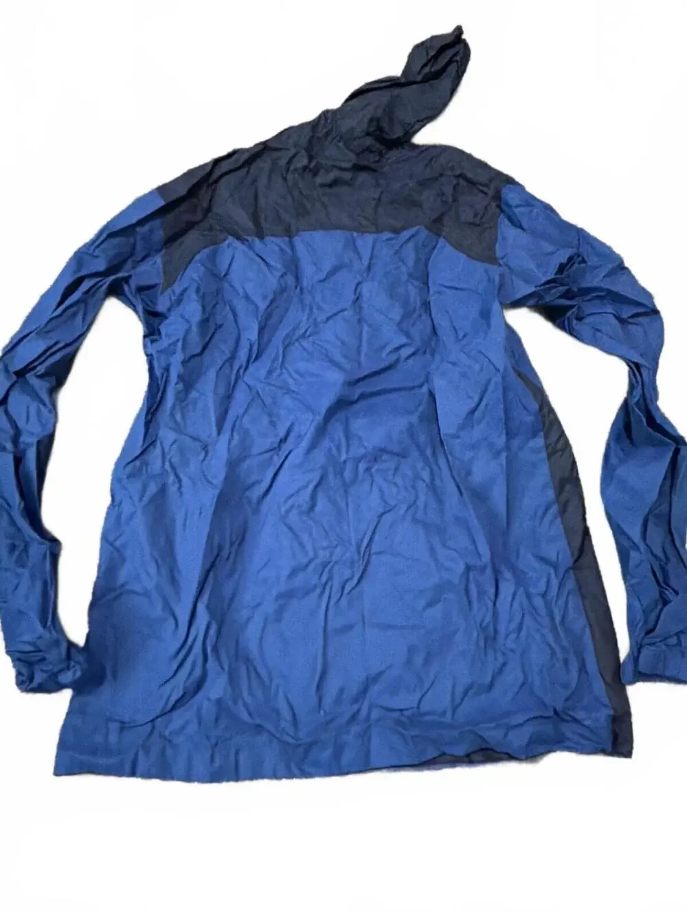 Columbia Boys Blue and Black Hooded Jacket Windbreaker XL